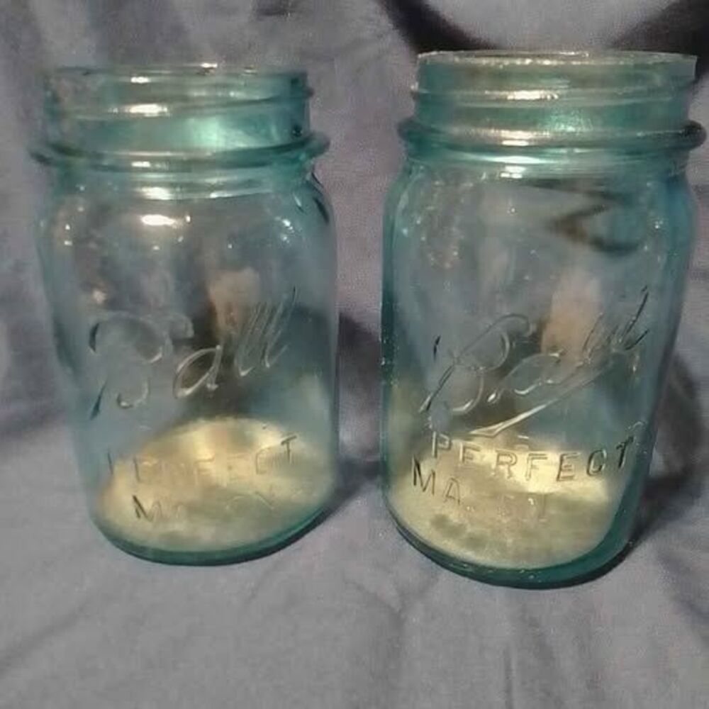 Vintage mason jars